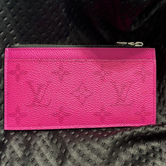 Louis Vuitton Taigarama Coin Card Holder Wallet Rare - Picture 3 of 10